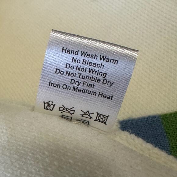 TUCKERNUCK Camden Poncho Sweater Ivory Knit Relaxed Pullover - Picture 12 of 13